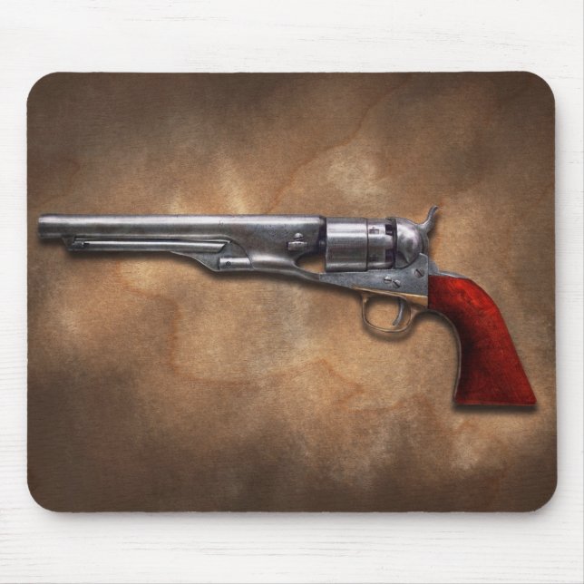 Gun - Model 1860 Army Revolver Mouse Pad (Front)