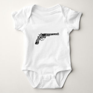 Gun of guns baby bodysuit