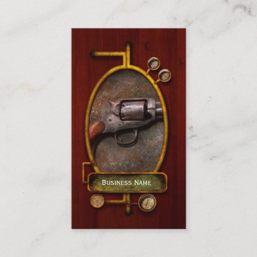 Gun - Police - Dance for me Business Card Template