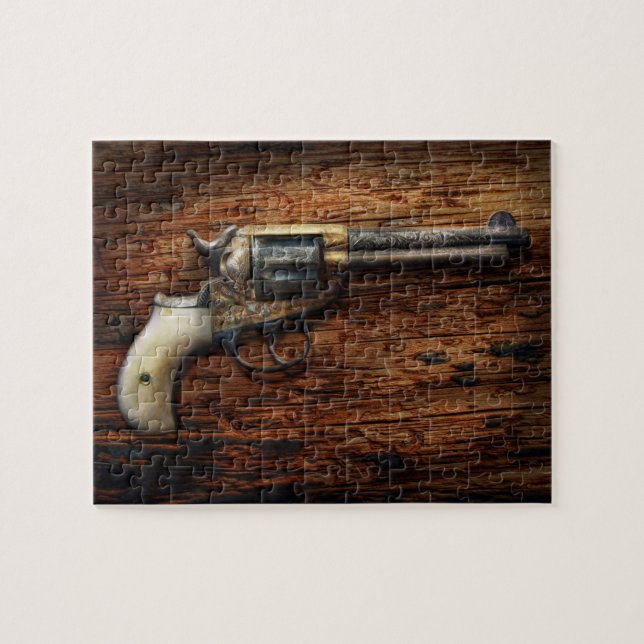 Gun- Police - True Grit Jigsaw Puzzle (Horizontal)