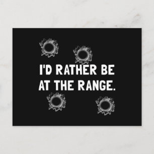 Gun Range Postcard