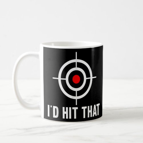 Gun Range Shooting  Cool Aim Sports Game Lifestyle Coffee Mug