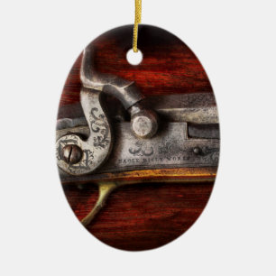 Gun - Rifle Works Ceramic Ornament