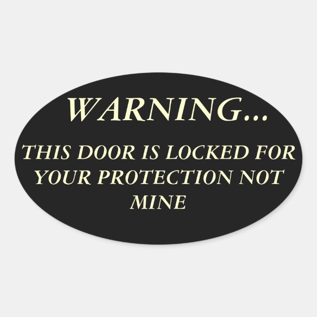 Gun Rights Oval Sticker (Front)