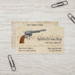 Gun Shop Business Card at Zazzle