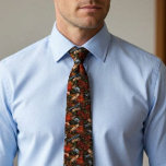 Gun Skull and Roses Graffiti pattern    Neck Tie<br><div class="desc">This design may be personalized by choosing the Edit Design option. You may also transfer onto other items. Contact me at colorflowcreations@gmail.com or use the chat option at the top of the page if you wish to have this design on another product or need assistance. See more of my designs...</div>