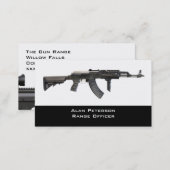 Gun Store / shooting range business card (Front/Back)