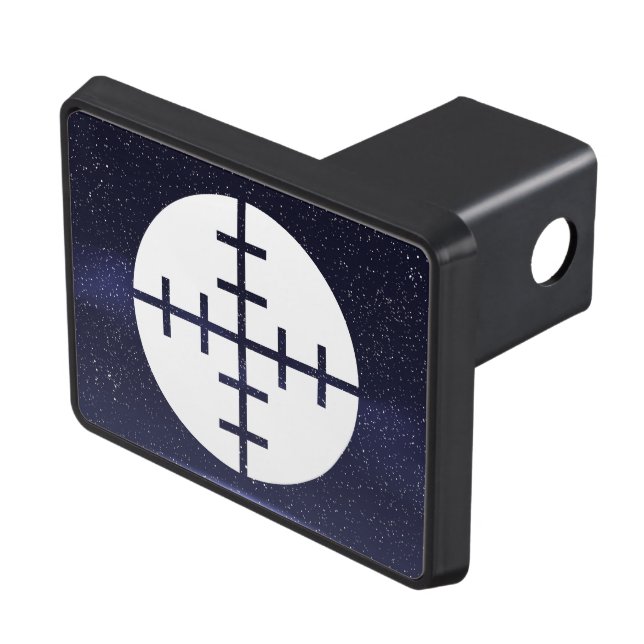 Gun Targets Pictograph Tow Hitch Cover (Top Right)