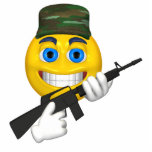 gun toting christmas ornament<br><div class="desc">cameo hat and a gun</div>