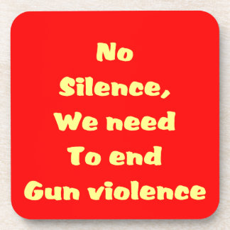 Gun violence coaster