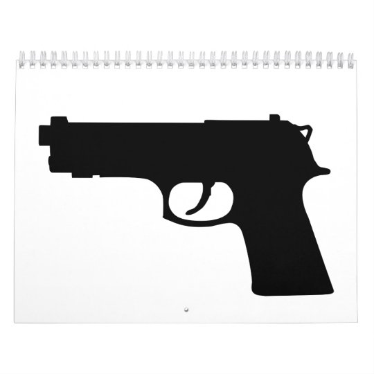 Gun weapon calendar