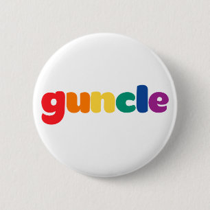 Guncle. Pinback Button