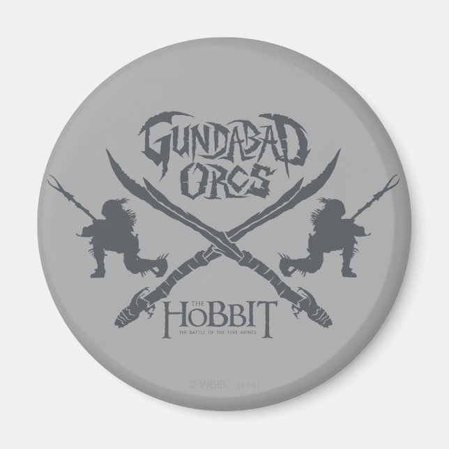 Gundabad Orcs Movie Icon Magnet (Front)