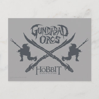 Gundabad Orcs Movie Icon Postcard
