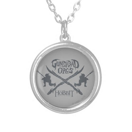 Gundabad Orcs Movie Icon Silver Plated Necklace