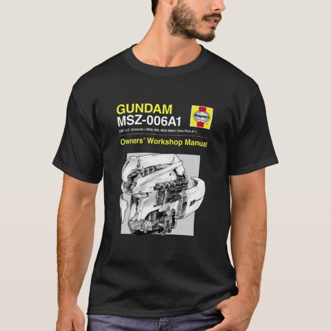 Gundam Zeta Plus - Owners Manual Essential T-Shirt (Front)