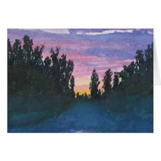 Gunflint Trail Misty Morning Cards (Front Horizontal)