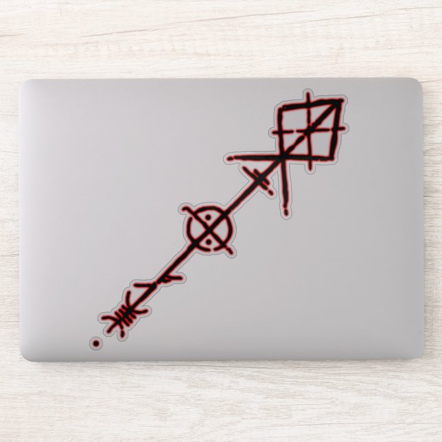 Gungnir Odin Spear Sticker (Computer)