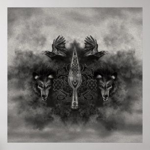Gungnir - Spear of Odin Poster