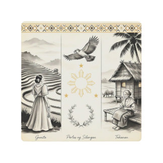 Gunita-Perlas ng Silangan-Tahanan-FilipinoHeritage Metal Print