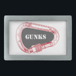 Gunks Climbing Carabiner Belt Buckle<br><div class="desc">There's so many reasons the Shawangunks are one of the best climbing destinations in America. The Trapps and Near Trapps,  Millbrook Mountain,  Sky Top,  & Peterskill Falls. There's routes of every type,  for all skill levels. Show your love of the Gunks!</div>