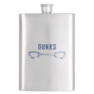 Gunks Climbing Quickdraw Flask
