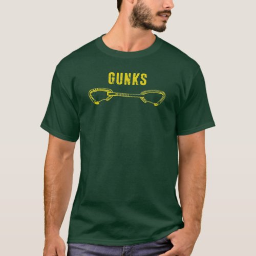  Gunks Climbing Quickdraw T_Shirt