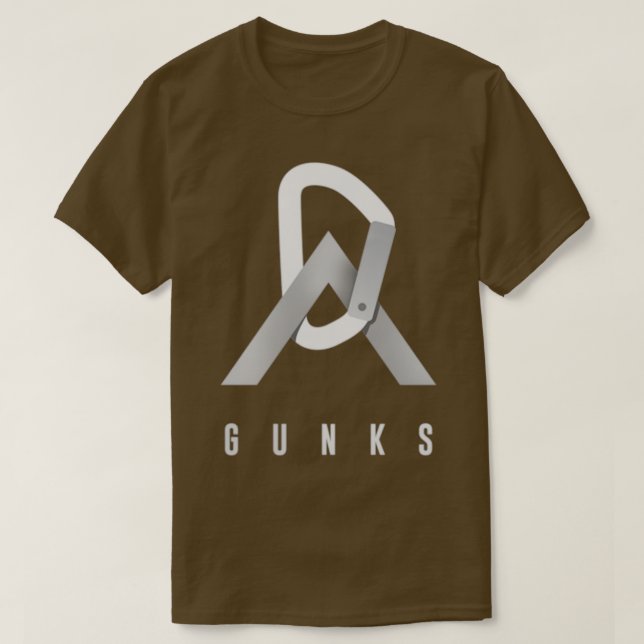 Gunks Mountain and Biner Icon T-Shirt (Design Front)