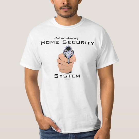 GunLink Ask Me About Home Security Light Tee