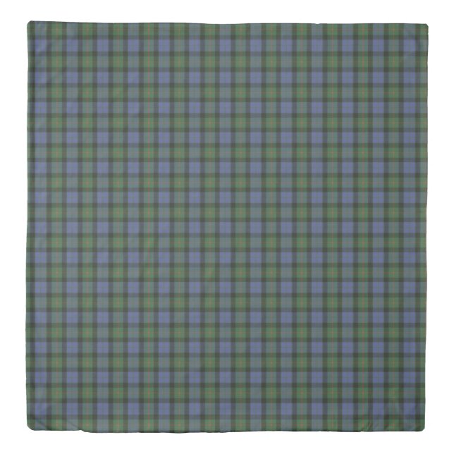Gunn Ancient Original Scottish Tartan Duvet Cover (Front)