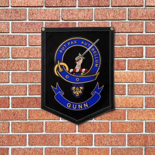 Gunn Clan Badge Banner   Pennant