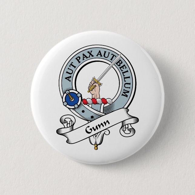 Gunn Clan Badge Button (Front)