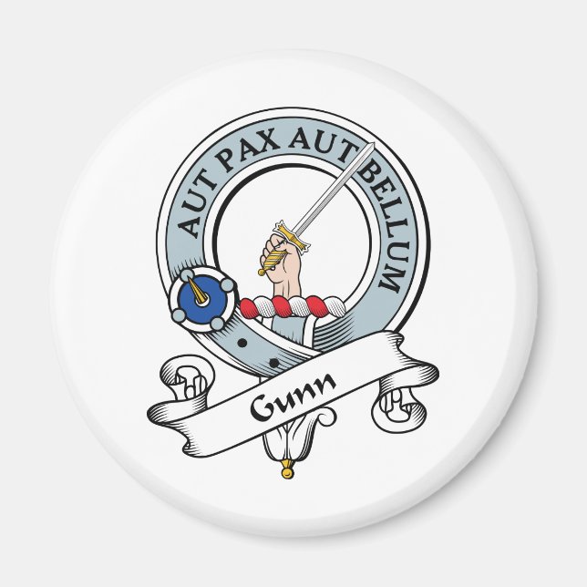 Gunn Clan Badge Magnet (Front)