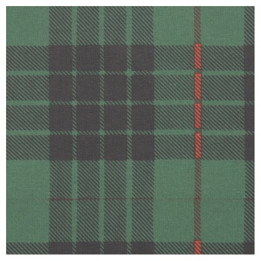 Gunn clan Plaid Scottish tartan Fabric | Zazzle