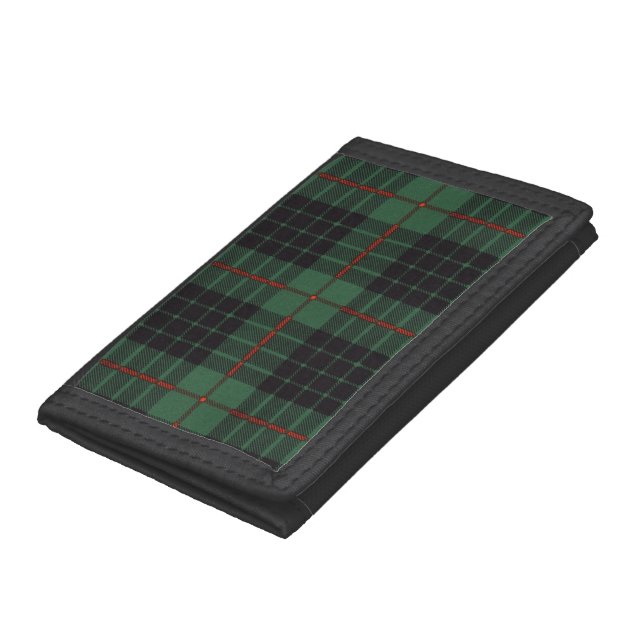 Gunn clan Plaid Scottish tartan Tri-fold Wallet (Bottom)