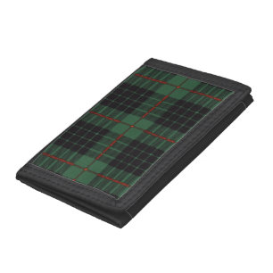 Gunn clan Plaid Scottish tartan Trifold Wallet