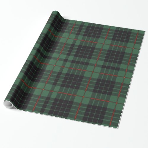 Gunn clan Plaid Scottish tartan Wrapping Paper