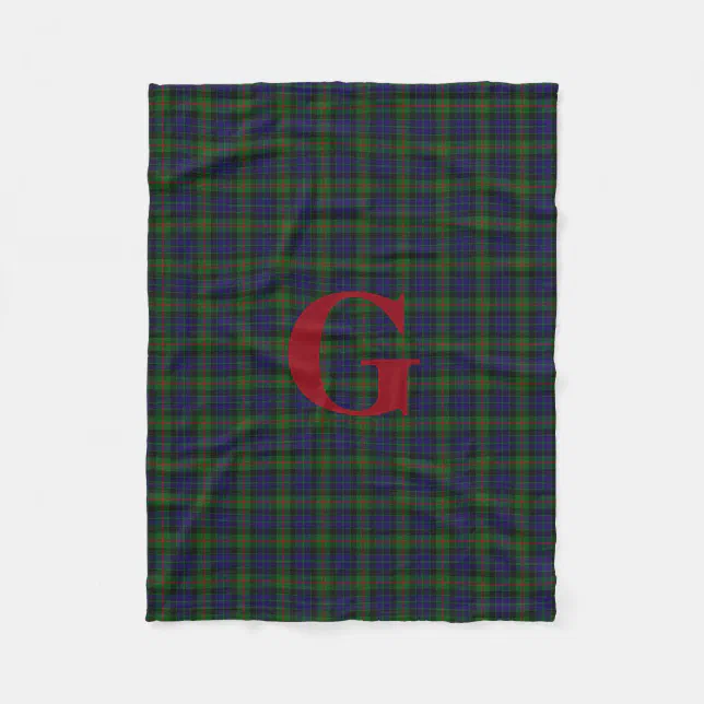 Gunn Weathered Tartan Blanket Wave Style main image 1