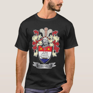 Gunn Family Crest Coat of Arms T-Shirt