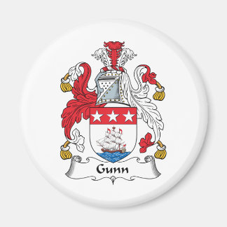 Gunn Family Crest Magnet