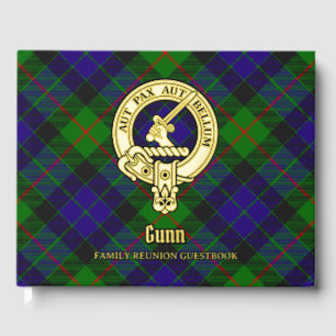 Gunn Family Reunion Foil Guest Book