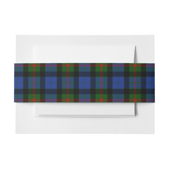Gunn Scottish Tartan Belly Band (Front Example)