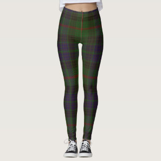 Gunn Tartan Clan Plaid Leggings