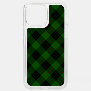 Gunn tartan green black plaid speck iPhone 12 pro max case