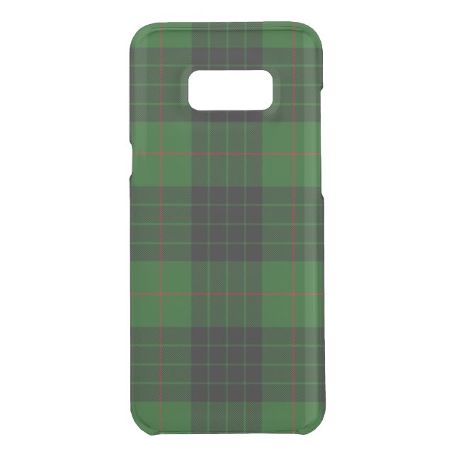 Gunn tartan green black plaid uncommon samsung galaxy case (Back)