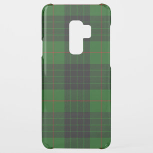 Gunn tartan green black plaid uncommon samsung galaxy s9 plus case