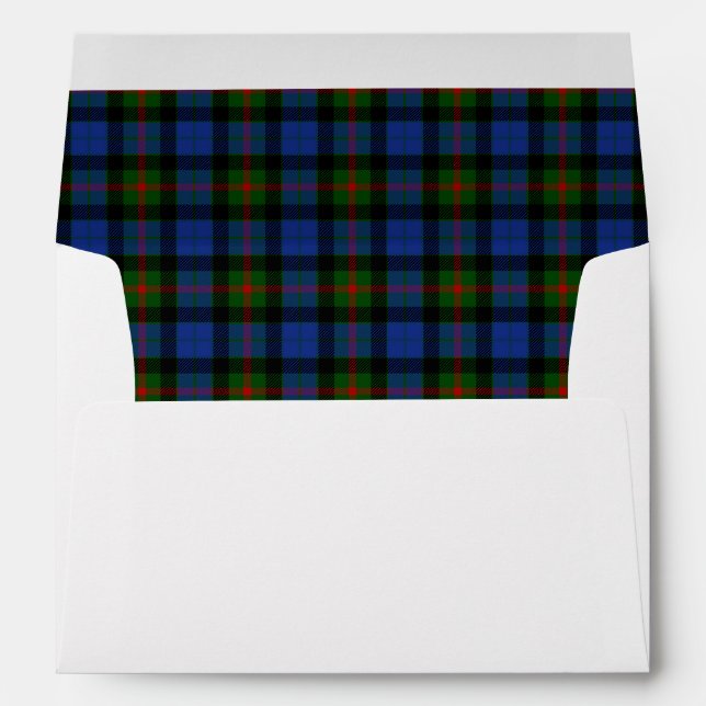 Gunn Tartan Wedding Envelopes (Back (Bottom))