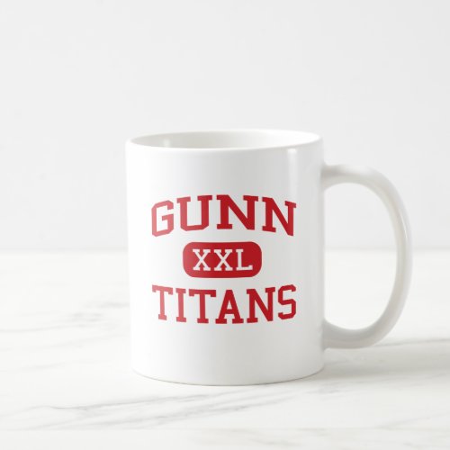 Gunn _ Titans _ High School _ Palo Alto California Coffee Mug