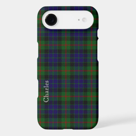 Gunn Traditional Tartan Plaid Case-Mate iPhone Case (Back)