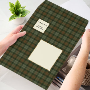 Gunn Weathered Original Scottish Tartan Envelope Mailers
